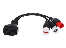 Reducción OBD-II 3 pines/4 pines/6 pines para motos Yamaha y Honda MECHANIC CABLE 23