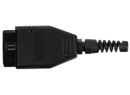 Conector OBD-II de 16 pines para montaje de cable propio MECHANIC CABLE 29, negro