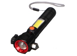 Linterna de coche de seguridad con imán CAR LAMP SAFETY, 300 lm, COB LED, USB