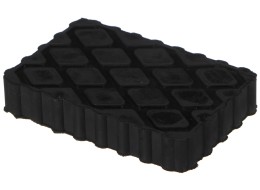 Almohadilla de goma para gato de automóviles JACK PAD 16, 120x80x20 mm