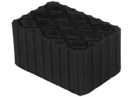 Almohadilla de goma para gato de automóviles JACK PAD 18, 120x80x60 mm