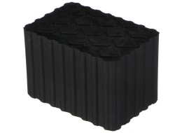 Almohadilla de goma para gato de automóviles JACK PAD 19, 120x80x80 mm