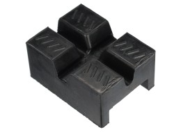 Almohadilla de goma para soporte de coche plegable MECHANIC CAR STAND, 83x62x40 mm