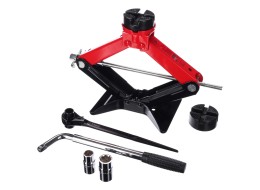 Gato de tijera con carraca SX SCISSOR JACK WIDE PAD 2,5T