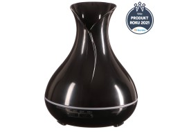 Difusor de aroma Vulcan negro brillante 350 ml