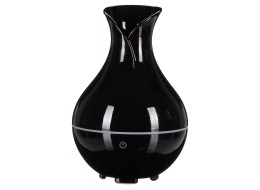 Difusor de aroma Bloom negro brillante 200 ml