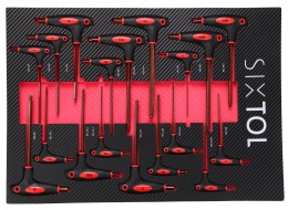 Módulo de herramientas para carro de taller MECHANIC TOOL TRAY 5, 18 piezas